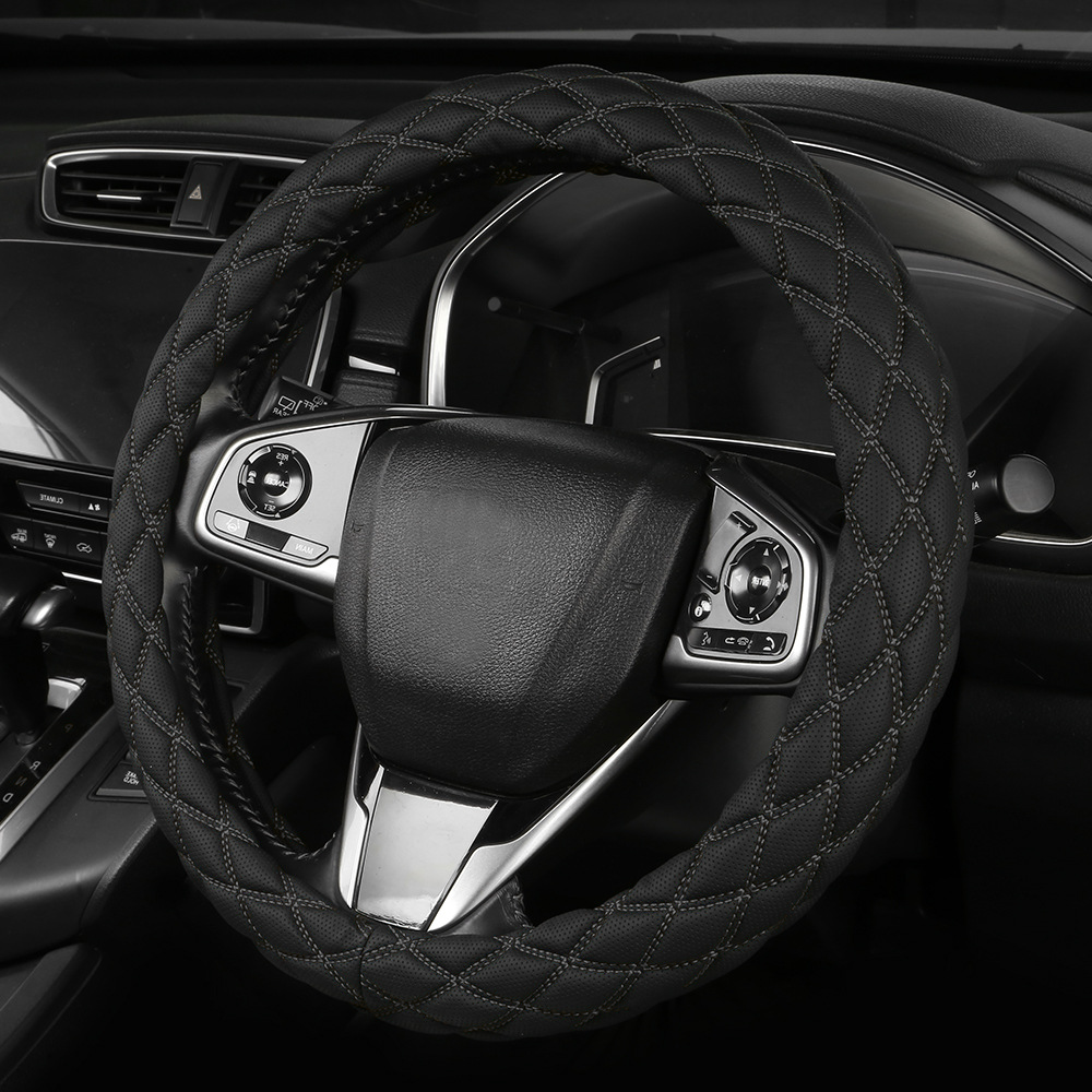 Funda de volante de diamantes