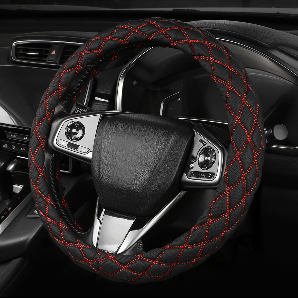 Funda de volante de diamantes