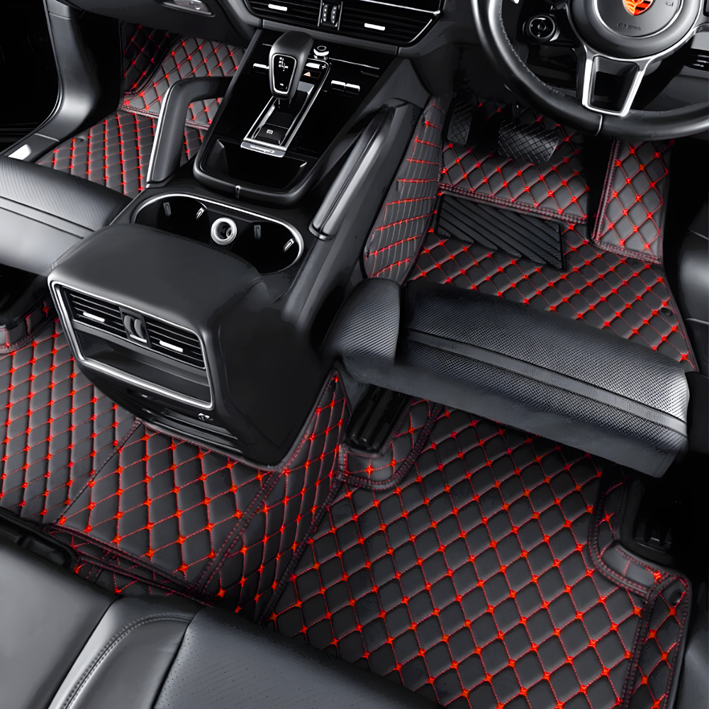 Black And Red Stitching