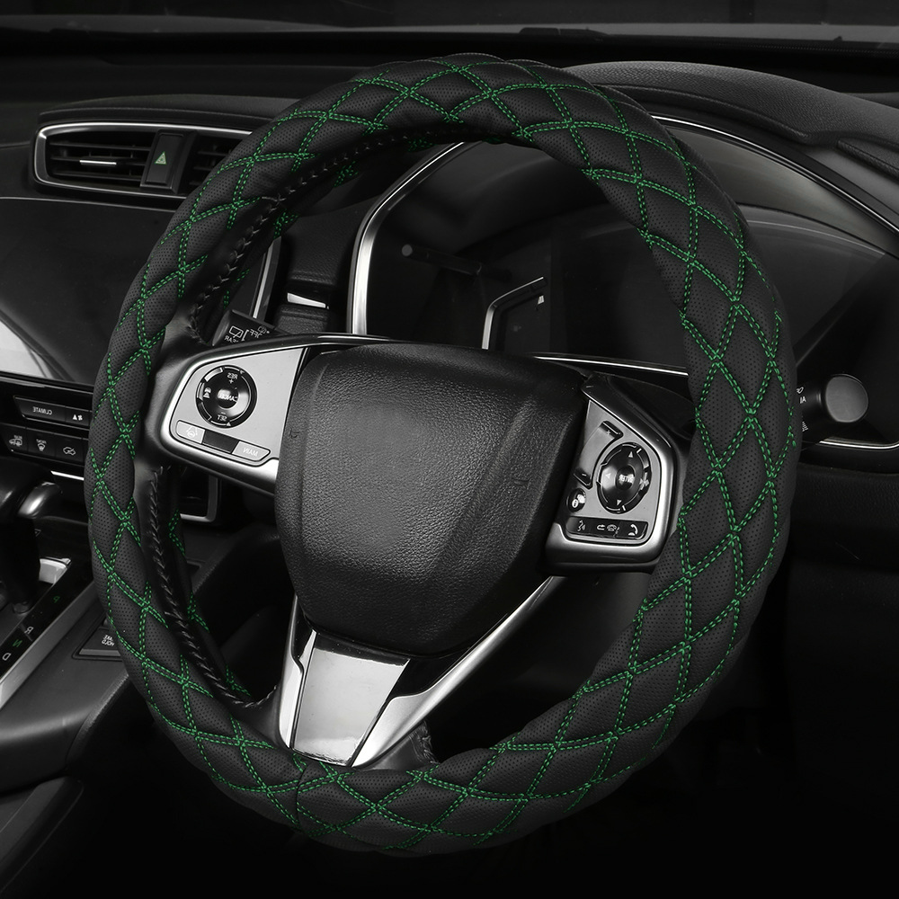 Funda de volante de diamantes