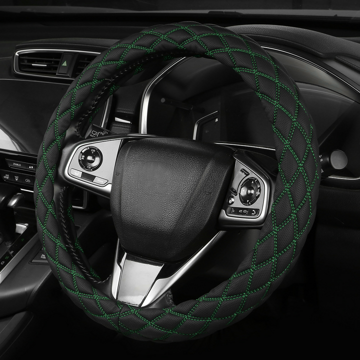 Funda de volante de diamantes