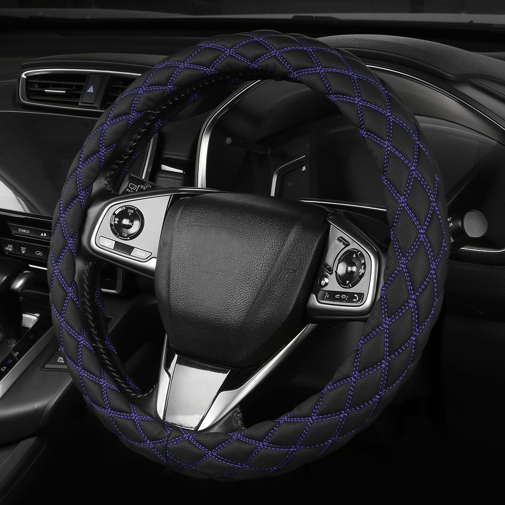 Funda de volante de diamantes