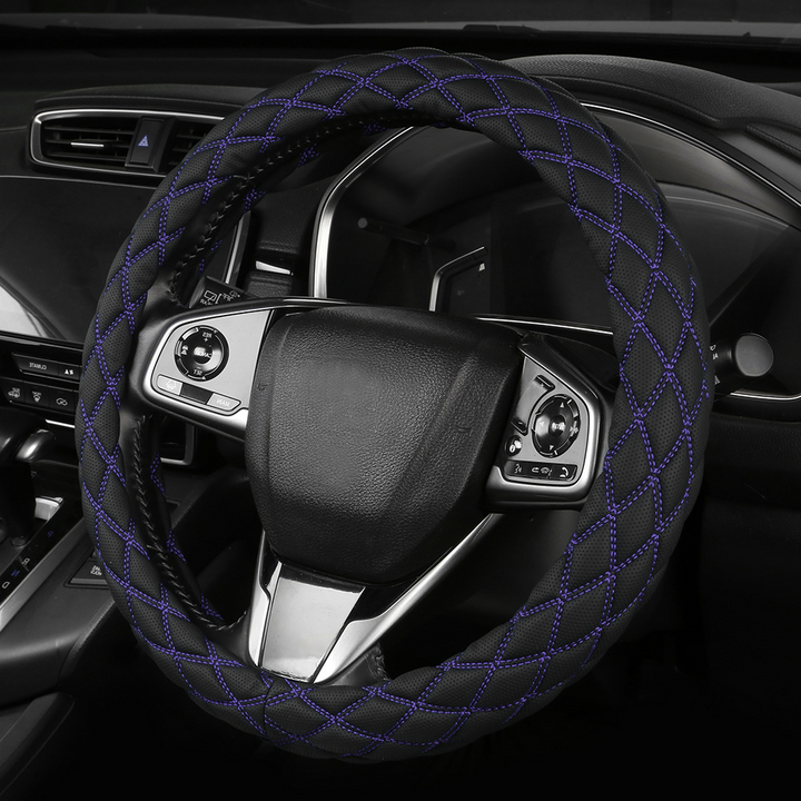 Funda de volante de diamantes