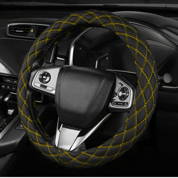 Funda de volante de diamantes